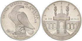 ESTERE - U.S.A. - Dollaro 1984 S - XXIII Olimpiadi Kr. 210 AG

Status: FS