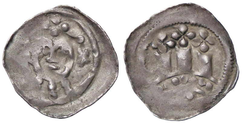 ZECCHE ITALIANE - AQUILEIA - Frisacensi (Sec. XII) - Denaro Ber. 3b RRR (AG g. 1...