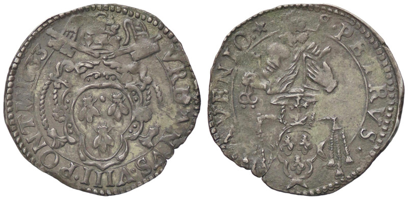 ZECCHE ITALIANE - AVIGNONE - Urbano VIII (1623-1644) - Barberino 1633 Munt. 222 ...