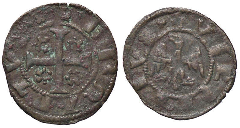 ZECCHE ITALIANE - MANTOVA - Luigi e Guido Gonzaga (1328-1369) - Quattrino CNI 8;...