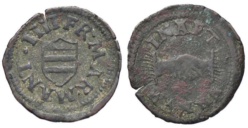 ZECCHE ITALIANE - MANTOVA - Francesco II (1484-1519) - Sesino CNI 119/38; MIR 43...