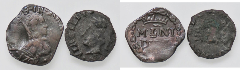 ZECCHE ITALIANE - MANTOVA - Francesco II (1484-1519) - Quattrino CNI 35/53; MIR ...