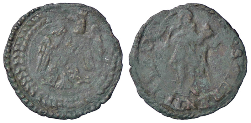 ZECCHE ITALIANE - PESARO - Guidobaldo II (1538-1574) - Quattrino CNI 73/76; Cav....