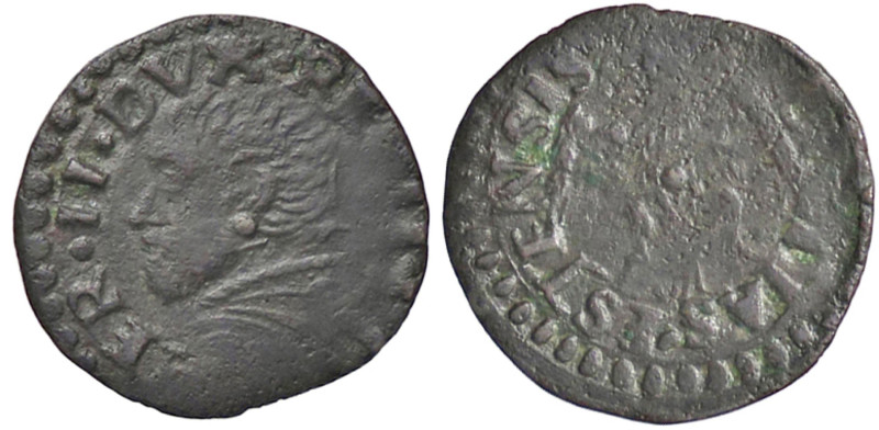 ZECCHE ITALIANE - REGGIO EMILIA - Ercole II d'Este (1534-1559) - Sesino CNI 238/...