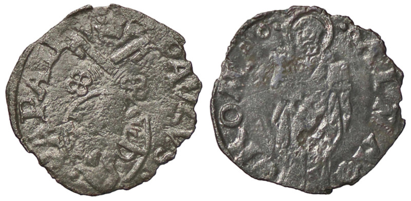 ZECCHE ITALIANE - ROMA - Paolo II (1464-1471) - Quattrino CNI 139; Munt. 40 RR (...