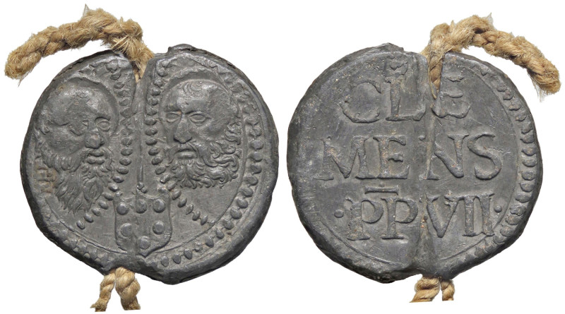 ZECCHE ITALIANE - ROMA - Clemente VII (1523-1534) - Bolla (PB g. 47,32) Ø 38

...