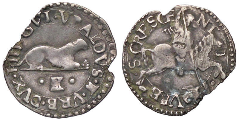 ZECCHE ITALIANE - URBINO - Guidobaldo II (1538-1574) - Armellino CNI 56 e seg.; ...