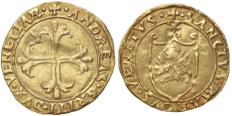 ZECCHE ITALIANE - VENEZIA - Andrea Gritti (1523-1538) - Scudo d'oro Pao. 3 (AU g...