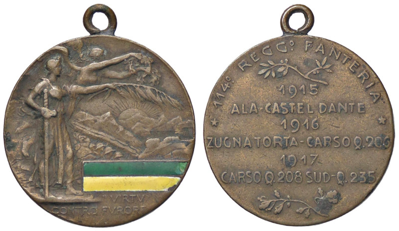 MEDAGLIE - SAVOIA - Vittorio Emanuele III (1900-1943) - Medaglia 1915-1918 - 114...