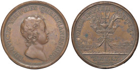 MEDAGLIE ESTERE - FRANCIA - Luigi XIV (1643-1715) - Medaglia 1643 AE Opus: Mauger Ø 41 Escrescenza di metallo al bordo

Status: SPL

 Escrescenza ...