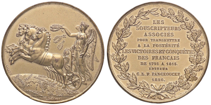 MEDAGLIE ESTERE - FRANCIA - Luigi XVIII (1814-1824) - Medaglia 1820 BR Opus: Bar...