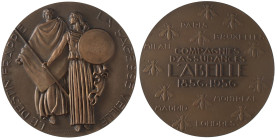 MEDAGLIE ESTERE - FRANCIA - Quarta Repubblica (1947-1958) - Medaglia 1956 - L'Abeille compagnia assicurativa AE Ø 67 In scatola

Status: FDC

 In ...