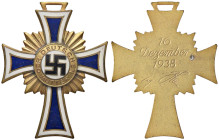 MEDAGLIE ESTERE - GERMANIA - Terzo Reich (1933-1945) - Croce 1938 - Delle madri tedesche MD

Status: bello SPL