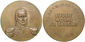 MEDAGLIE ESTERE - POLONIA - Repubblica - Medaglia Al Generale Henryk Dabrowski MD Ø 70

Status: qSPL
