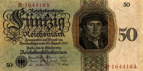 CARTAMONETA ESTERA - GERMANIA - Repubblica di Weimar (1919-1933) - 50 Marchi 11/10/1924 Pick 177 R

Status: BB