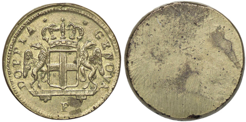 PESI MONETALI - GENOVA - Doppia (BR g. 12,63) Ø 26

Status: qFDC