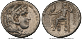MACEDONIAN KINGDOM. Alexander III the Great (336-323 BC). AR tetradrachm (22mm, 17.17 gm, 11h). NGC Choice VF 5/5 - 4/5. Lifetime issue of Salamis, ca...