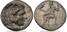 MACEDONIAN KINGDOM. Alexander III the Great (336-323 BC). AR tetradrachm (25mm, 17.4 gm, 6h). NGC VF 5/5 - 3/5. Early posthumous issue of Babylon, ca....