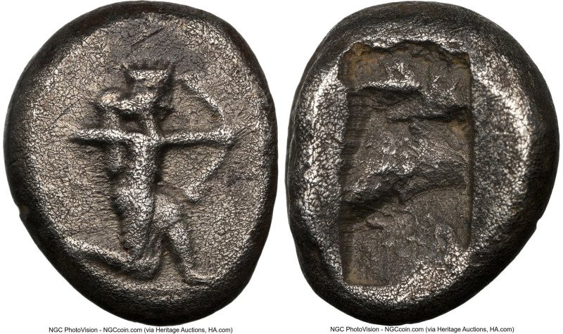 ACHAEMENID PERSIA. Darius I-Xerxes I (ca. 505-480 BC). AR siglos (15mm, 5.22 gm)...