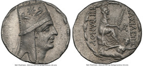ARMENIAN KINGDOM. Tigranes II the Great (95-56 BC). AR tetradrachm (28mm, 15.63 gm, 12h). NGC Choice XF 5/5 - 3/5, brushed. Tigranocerta, ca. 83-70 BC...
