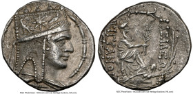ARMENIAN KINGDOM. Tigranes II the Great (95-56 BC). AR tetradrachm (26mm, 15.84 gm, 12h). NGC Choice XF 4/5 - 4/5. Tigranocerta, ca. 80-68 BC. Diademe...