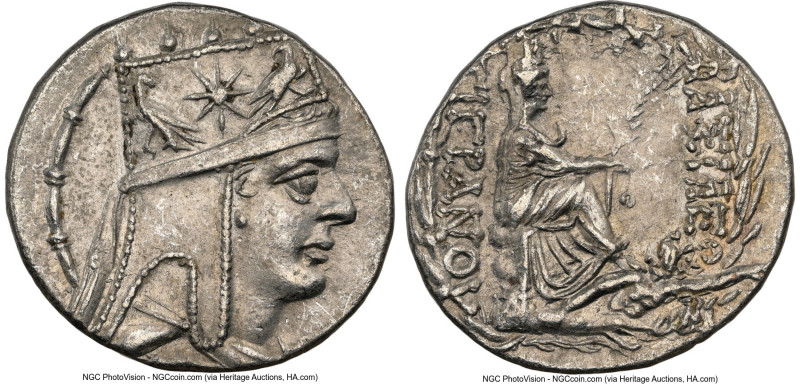 ARMENIAN KINGDOM. Tigranes II the Great (95-56 BC). AR tetradrachm (26mm, 15.68 ...