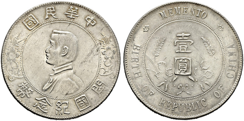 China-Republik. Erste Republik 1912-1949. 

Dollar o.J. (1927). Birth of Repub...