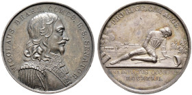 Schweden. Karl XIV. Johann (Jean Baptiste Bernadotte) 1818-1844, auch König von Norwegen. 

Silber­medaille 1832 von C.M. Mellgren, auf den 200. Tod...