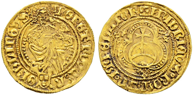 Nördlingen, Reichsmünzstätte. Friedrich III., römischer Kaiser 1452-1493, Pfandi...