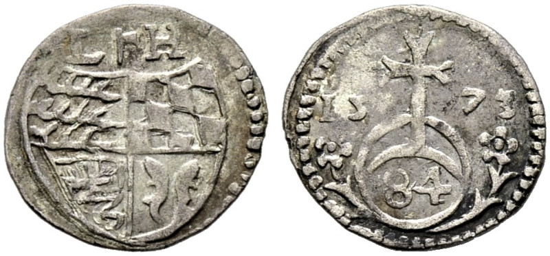 Württemberg. Ludwig 1568-1593. 

Gröschlein 1573. KR 201, Ebner 72. feine Pati...