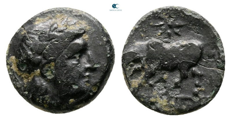 Mysia. Gambrion circa 400-300 BC. 
Bronze Æ

10 mm, 1,05 g



Nearly Very...