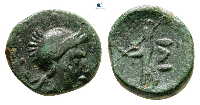 Troas. Ilion circa 29-19 BC. 
Bronze Æ

10 mm, 0,92 g



Very Fine