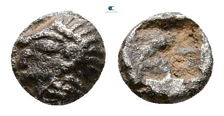 Ionia. Kolophon circa 530-500 BC. 
Tetartemorion AR

5 mm, 0,18 g



Near...