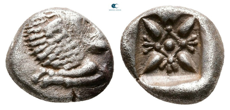 Ionia. Miletos circa 525-475 BC. 
Diobol AR

10 mm, 1,10 g



Nearly Very...