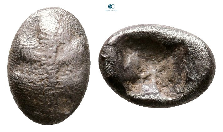 Islands off Caria. Rhodos. Kamiros circa 500-480 BC. 
Obol AR

9 mm, 0,57 g
...