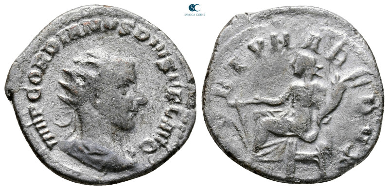 Gordian III AD 238-244. Rome
Antoninianus AR

23 mm, 4,13 g



Nearly Ver...