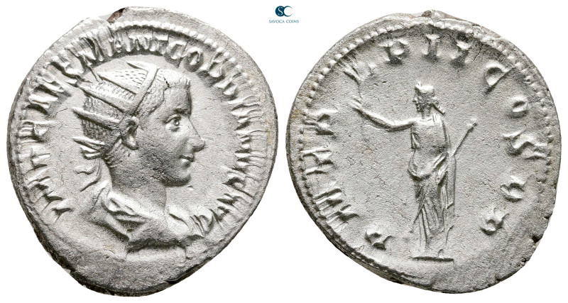 Gordian III AD 238-244. Rome
Antoninianus AR

24 mm, 4,61 g



Good Very ...