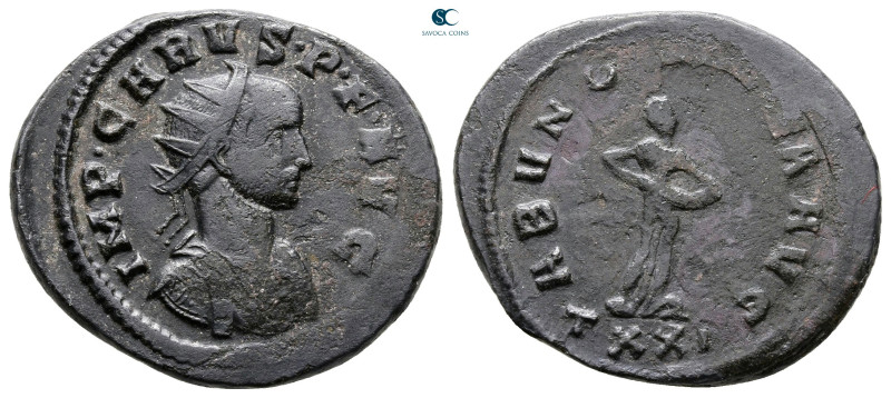 Carus AD 282-283. Ticinum
Antoninianus Æ

25 mm, 6,22 g



Nearly Very Fi...