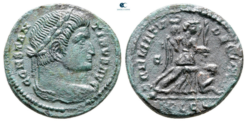 Constantine I the Great AD 306-337. Lugdunum
Follis Æ

19 mm, 2,78 g



V...