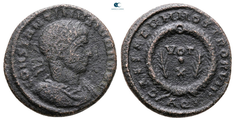 Constantine II, as Caesar AD 317-337. Aquileia
Follis Æ

18 mm, 3,13 g


...