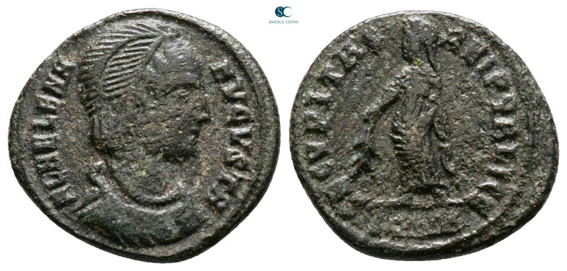 Helena. Augusta AD 324-329. Nicomedia
Follis Æ

20 mm, 2,98 g



Fine