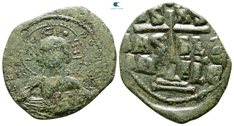 Romanus III Argyrus AD 1028-1034. Constantinople
Anonymous Follis Æ

31 mm, 9...