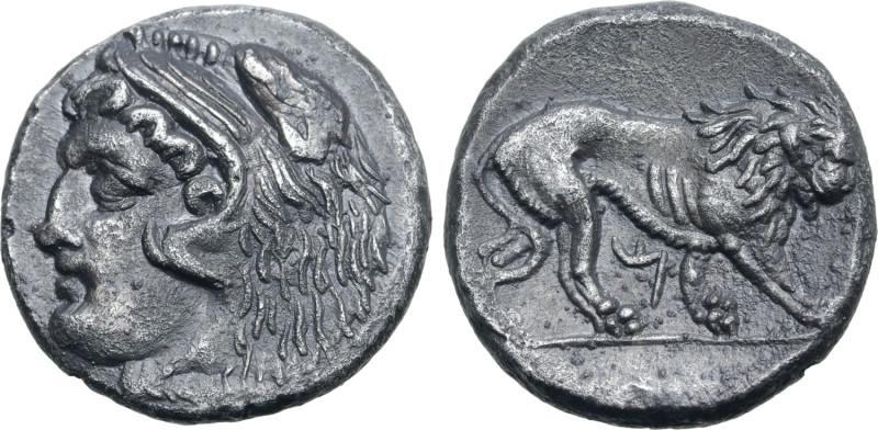 North Africa, Carthage BI Shekel. Libyan Revolt, uncertain mint, circa 241-238 B...