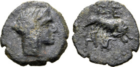 Sicily, uncertain mint under Roman Rule Æ 16mm.