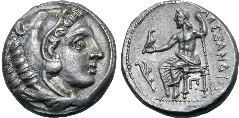 Kingdom of Macedon, Kassander AR Tetradrachm. Struck as regent, in the name and ...