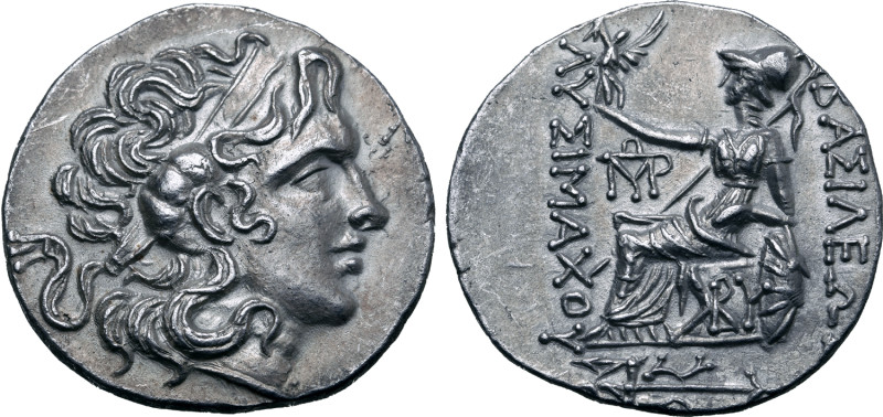 Thrace, Byzantion AR Tetradrachm. Civic issue in the name and types of Lysimacho...