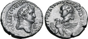 Vespasian, with Titus as Caesar, AR Tetradrachm of Antioch, Seleucis and Pieria.