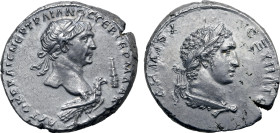 Trajan AR Tetradrachm of Antioch, Seleucis and Pieria.