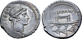 Lollius Palikanus AR Denarius.