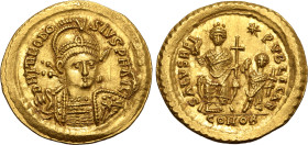 Theodosius II AV Solidus.